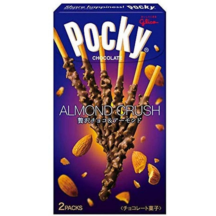 Bánh Pocky Glico hạnh nhân socola 46 2g Hàng Nhật Bản Thực Phẩm